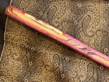 Lap Bar: Purple Heart with Zebrawood - Image 2