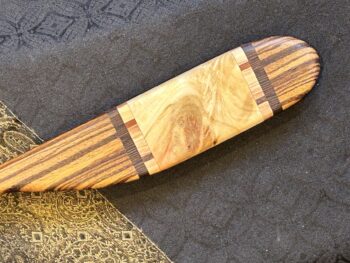 Lap Bar: Zebrawood with Purple Heart - Image 3