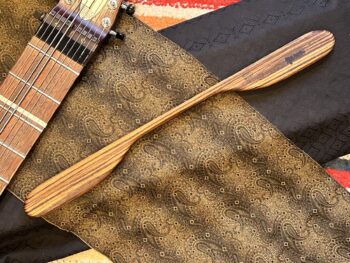 Lap Bar: Zebrawood with Purple Heart - Image 4