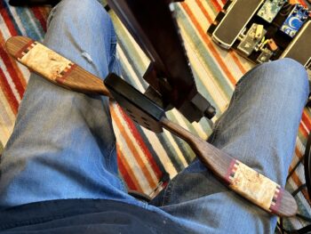 Lap Bar: Walnut with Zebrawood - Image 6