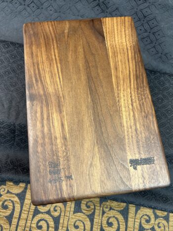 Tea Box: Walnut w/ 97-pc top in Padauk - Image 6