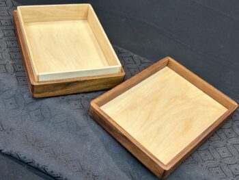 MID Sized Box: Walnut w/ 120 pc top in Wenge - Image 3