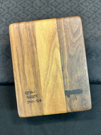 MID Sized Box: Walnut w/ 57 pc top in Maple - Image 4