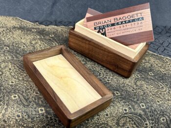 MINI: Walnut with 24-pc framed in Purple Heart - Image 3