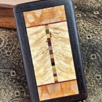 MINI: Walnut with 26-pc framed in Wenge