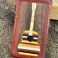 MINI: Arbutus with 42-pc framed in Bloodwood (guitar motif)