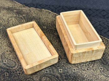 MINI: Curly Cherry with 28-pc framed in Osage Orange - Image 3