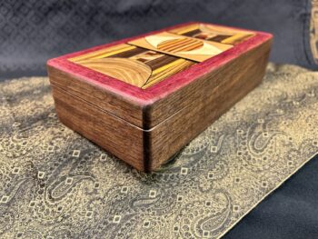 Full Size: Walnut w/ 93-pc top in Purple Heart - Image 2