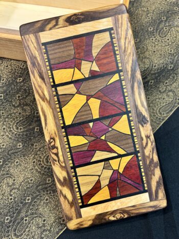 Full Size: Cherry w/ 350-pc top in Zebrawood