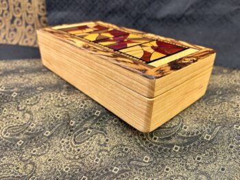 Full Size: Cherry w/ 350-pc top in Zebrawood - Image 2