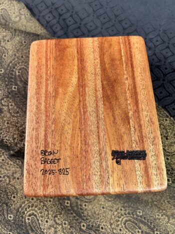MID Size Box: Mahogany w/ 100-pc top framed in Wenge - Image 4