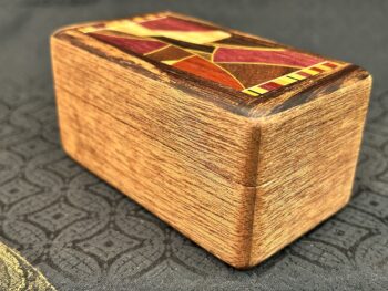 MINI: Mahogany with 66-pc framed in Caragana - Image 2
