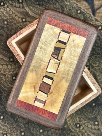 MINI: Mahogany with 87-pc framed in Walnut