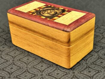 MINI: Tigerwood with 65-pc framed in Purple Heart - Image 2